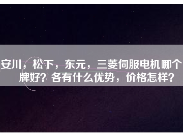 安川，松下，東元，三菱伺服電機(jī)哪個(gè)品牌好？各有什么優(yōu)勢(shì)，價(jià)格怎樣？