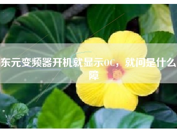 東元變頻器開機(jī)就顯示OC，就問是什么故障