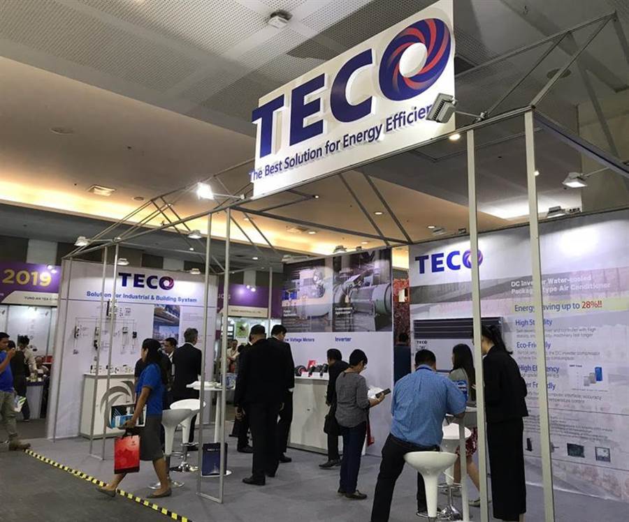 東元電機參加貿(mào)協(xié)主辦2019菲律賓臺灣形象展，主打高效節(jié)能解決方桉和動力傳動系統(tǒng)關(guān)鍵零組件，讓更多當(dāng)?shù)貜S商了解東元的品牌價值。圖／東元電機提供