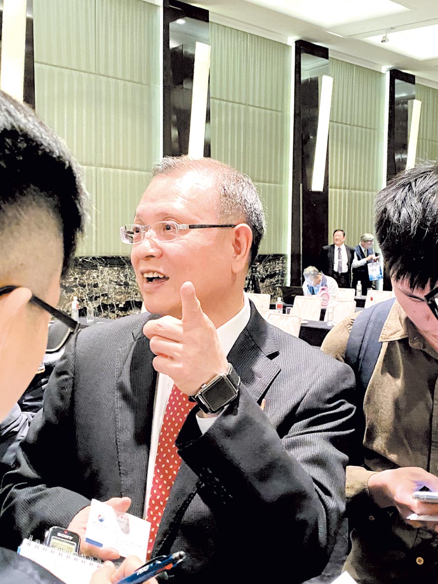 東捷資訊董事長(zhǎng)高尚偉。圖／王賜麟